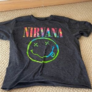 Womens Nirvana graphic tee size M
